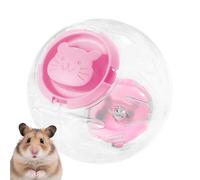 Cobaye Ball,Silencieux Grand Transparent Sécurisé Portable Boule - Accessoires pour Cage de Hamster,pour Gerbille Furet Chinchilla Gecko Souris Lapin Exercice Extérieur Maison Activité
