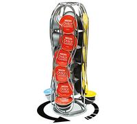 Cobb Industries® - Athéna CH0013 - Porte Capsules Distributeur Présentoir Rotatif pour 24 Capsules Dolce Gusto Acier chromé