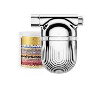 Cobbe Filtre de Douche 34 Étapes avec Vitamine C, Pommeau Filtrant Anti-Calcaire pour Eau Dure, Cartouche Multi-Filtration contre Chlore et Métaux Lourds, Chrome