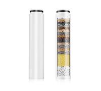 Cobbe Lot de 2 cartouches de rechange pour pommeau de douche à 20 étapes uniquement pour ASIN B0CSZ1FD2N, filtre pour pommeau de douche à main pour eau dure, élimine le chlore et les substances