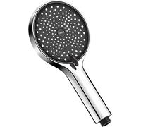 Cobbe Pomme de douche haute pression avec 3 pulvérisations, grand pommeau de douche puissant avec pommeau de douche à main à économie d'eau Chromé