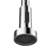 Cobbe Tête de pulvérisation de rechange pour robinet d’évier de cuisine, raccord G1/2, douchette extractible pour mitigeur de cuisine, chromé