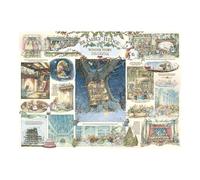 Cobble Hill 1000 Piece Puzzle - Brambly Hedge Winter Story - Exemple d'affiche incluse