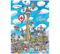 Cobble Hill Doodle Town Toronto Jigsaw Puzzle (1000 Piece)