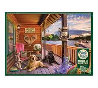 Cobble Hill Puzzle 1000 pièces : Bienvenue à la Maison au Bord du lac