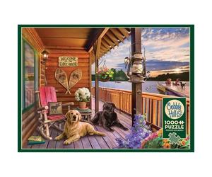 Cobble Hill Puzzle 1000 pièces : Bienvenue à la Maison au Bord du lac