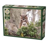 Cobble Hill Puzzle 1000 pièces - Great Horned Owl