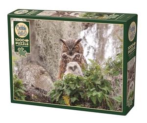 Cobble Hill Puzzle 1000 pièces - Great Horned Owl