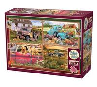 Cobble Hill Puzzle 2000 pièces avec inscription « It's a Dog's Life »