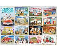 Cobble Hill Puzzle 2000 pièces - Vroom Vroom - Poster d'échantillon inclus