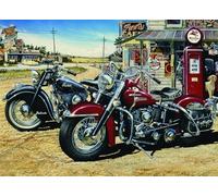 Cobble Hill Puzzle de 1000 pièces - Deux pour la route - Poster d'échantillon inclus