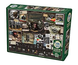 Cobble Hill Puzzle de 1000 pièces - Histoire de la photographie - Exemple d'affiche inclus