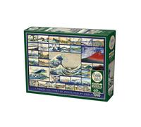 Cobble Hill Puzzle 1000 pièces – Hokusai – Poster d'échantillon inclus