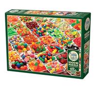 Cobble Hill Puzzle de 1000 pièces - Surcharge de sucre - Exemple d'affiche incluse