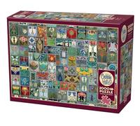 Cobble Hill Puzzle de 2000 pièces - Carrelage - Exemple d'affiche incluse
