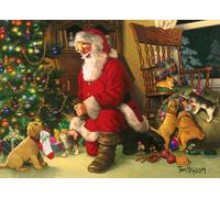 COBBLE HILL Puzzle familial de Santa' s Glove 350 pièces