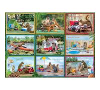 COBBLE HILL Puzzle Les chênes en vacances 1000 pièces