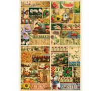 COBBLE HILL Puzzle Quatre saisons 2000 pièces