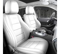 Cobear Housses De Siège Auto pour Nissan Rogue 2021-2026 Niveaux de Finition Platinum/S/SL/SV, Ajustement Parfait, Imperméable Et Antitache, Compatible Airbags Latéraux, Tous Saisons, Blanc