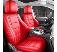Cobear Housses De Siège Auto pour Nissan Rogue 2021-2026 Niveaux de Finition Platinum/S/SL/SV, Ajustement Parfait, Imperméable Et Antitache, Compatible Airbags Latéraux, Tous Saisons, Rouge