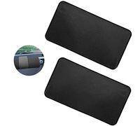 Cobee Lot de 2 tapis antidérapants pour voiture - Extra larges - 27,6 x 15,9 cm - Structure en maille