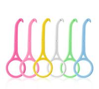 cobee Lot de 6 outils de retrait d'alignement pour bretelles invisibles, kit d'outils de retrait de dents invisible correcteur buccal d'alignement outil d'extraction de support orthodontique