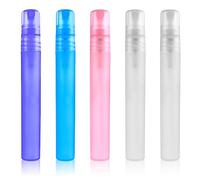 Cobee Mini flacons vaporisateurs portables, flacons de parfum rechargeables de 10 ml, taille voyage, petit échantillon, boîtes de pulvérisation, distributeur pour parfum démaquillant, 5 paquets