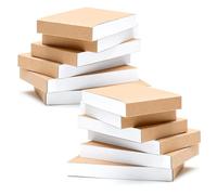 Cobenga Lot de 15 carnets de notes vierges, 3 750 feuilles, 13,5 x 9,5 cm, petit papier à dessin, livre d'images à rabat à la main, mini carnets pour croquis, animation, notes de terrain, notes