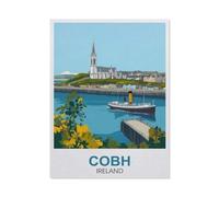 Cobh Ireland，Jigsaws Puzzles 1000 Pieces Classic Jigsaws Educational Games Toys，Best Gift for Adults and Kids（38x52cm）-FA71