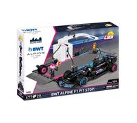 COBI 1685 - BWT ALPINE F1 PIT STOP - JEU DE CONSTRUCTION - NOIR