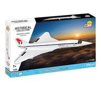 Cobi 1689 - Concorde G-Bbdg - Jeu De Construction - Avion Blanc-Cobi Multicolore