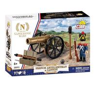Cobi 20093 - 1:35 HC Guerres Napoléoniennes Artilleur Français & Canon - Neuf