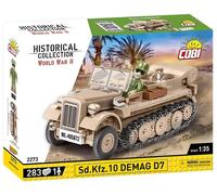Cobi 2273 Coffret Constructions WWII Sd. Kfz. 10 Demag D7 283 Pièces