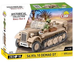 Cobi 2273 Coffret Constructions WWII Sd. Kfz. 10 Demag D7 283 Pièces