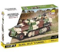 Cobi 2283 - Historical Collection - Worls War II -SD.KFZ.251 / 9 Demi Camion