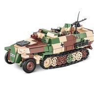 Cobi 2283 Historical Collection Wwii German Armoured Personnel Carrier Sd.kfz. 251/9 "Stummel" 485 Briques