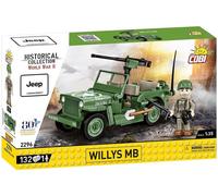 Cobi Maquette Jeep Willys MB 1:35 - 300 pièces en plastique à monter soi-même