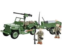 COBI 2297 Willys MB + remorque