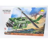 COBI 2423 Hélicoptère Bell UH-1 Huey Iroquois Klemmsteine 656 Scp Neuf Emballage