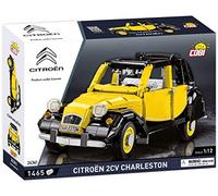 Cobi Jeu de construction 24341 Voiture Citroën 2CV Charleston 1465 pièces Jaune et noir