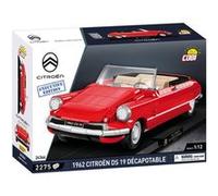 Cobi 24346 - Voiture 1962 Citroën DS.19 Décapotable - Rouge ROUGE G