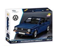 COBI 24360 - VOLKSWAGEN GOLF CABRIOLET - JEU DE CONSTRUCTION - BLEU