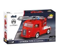 Cobi 24628 - Citroën Type H Pompiers - Jeu de Construction Rouge