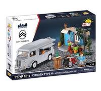 COBI 24633 - CITROEN TYPE H LA PETITE BOULANGERIE - JEU DE CONSTRUCTION - GRIS
