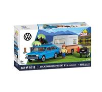 Cobi 24643 - 1:35 Volkswagen Passat B1 & Caravane - Neuf