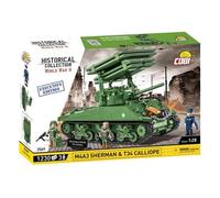 Cobi 2569 - Char M4A3 Sherman & T34 Calliope Edition Collector (Jeu de Construction) G