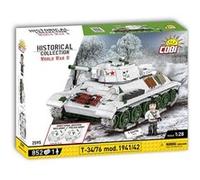 Jeu de construction - COBI - T-34/76 MOD. 1941/42 - 852 pièces - Blanc - Mini moteur amovible