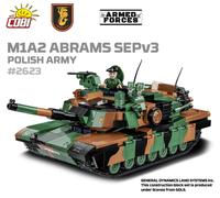COBI - M1A2 ABRAMS SEPv3 - Camouflage - Vert - 1,017 éléments - Garçon - Enfant
