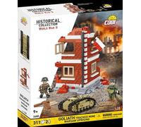 Cobi 2680 - 1:28 Diorama Mine Sur Chenilles Goliath Insurrection de Varsovie