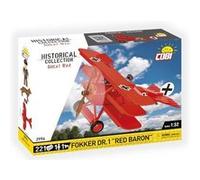 Cobi 2996 - Avion Fokker Dr. I Red Baron - Jeu de Construction ROUGE G